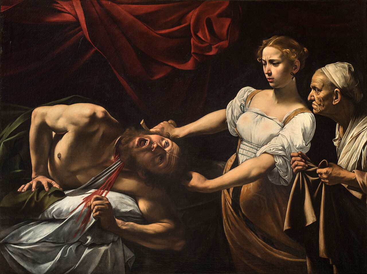 Judith Beheading Holofernes av Caravaggio