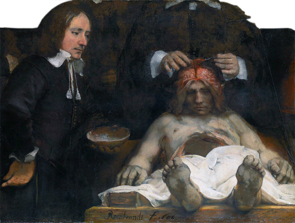The Anatomy Lesson of Dr. Deijman av Rembrandt van Rijn