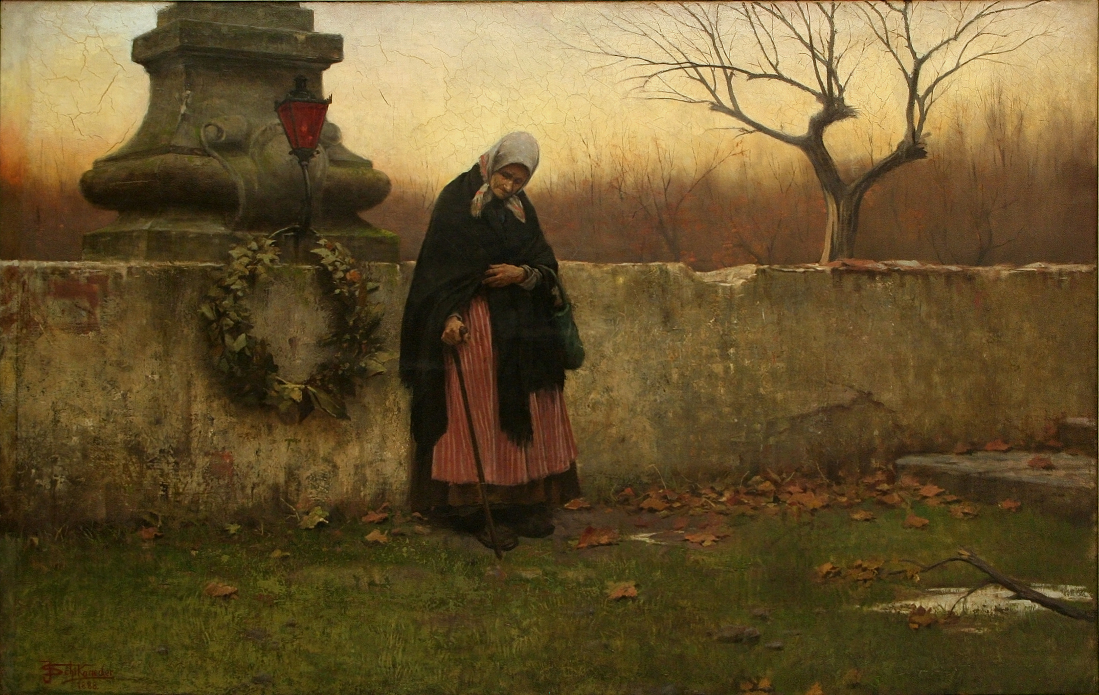 All Souls' Day av Jakub Schikaneder