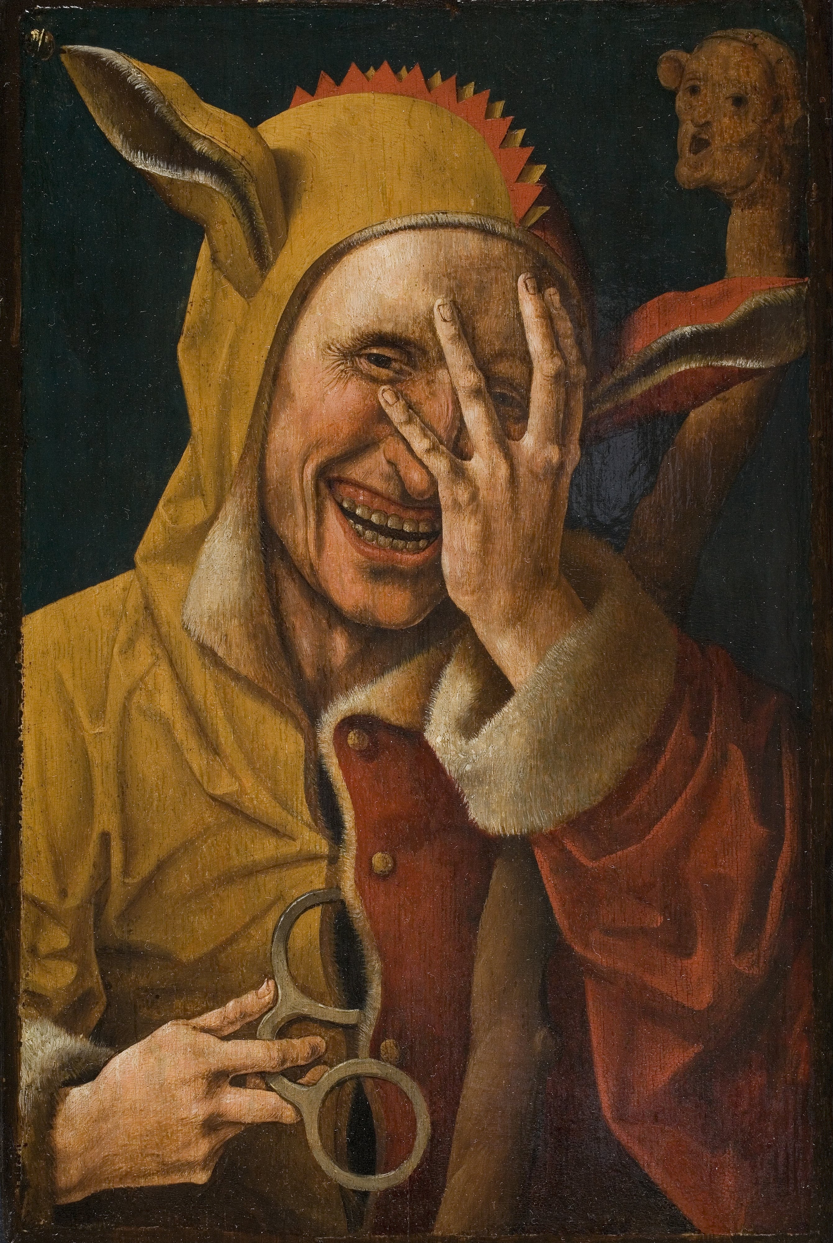 Laughing Fool av Jacob Cornelisz van Oostsanen