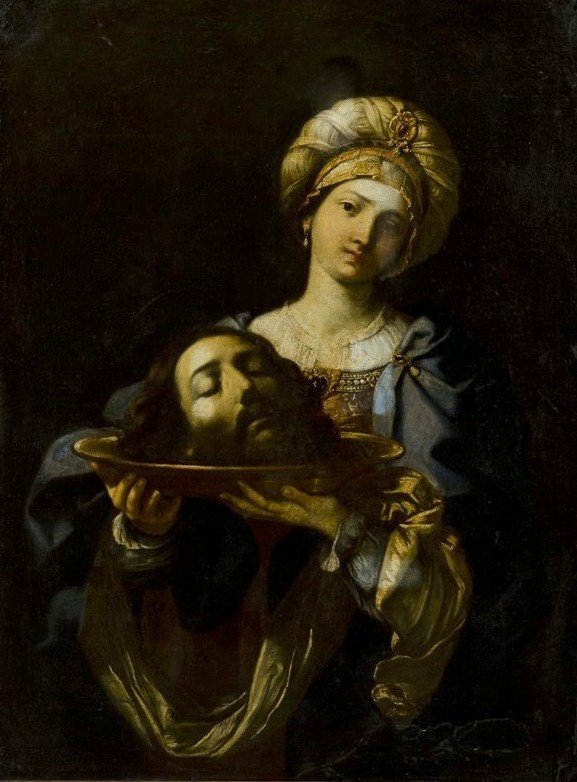 Salome with the Head of St John the Baptist av Guido Reni
